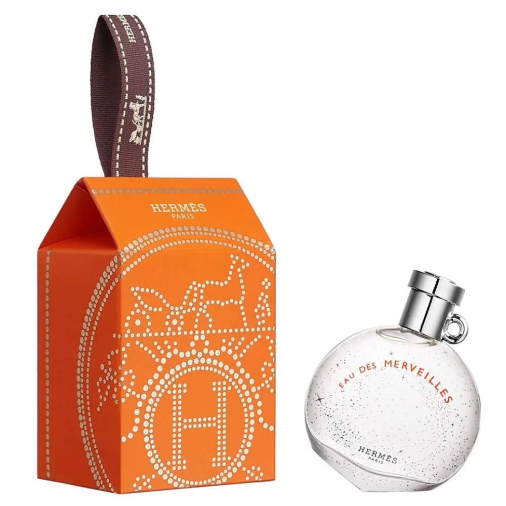Hermes Eau des Merveilles mini with Ornament NEW BOX